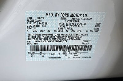 2023 Ford Explorer XLT