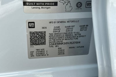 2027 GMC Acadia Elevation