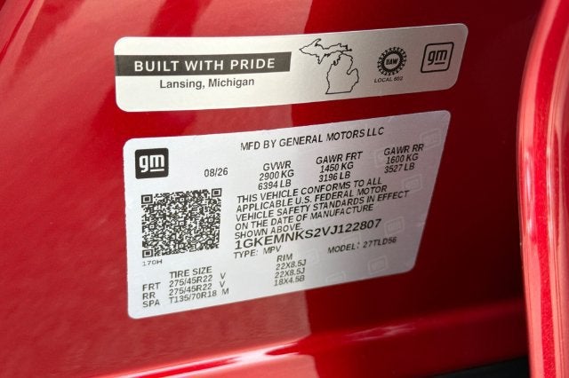 2027 GMC Acadia Elevation