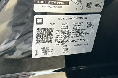 2027 GMC Acadia Elevation