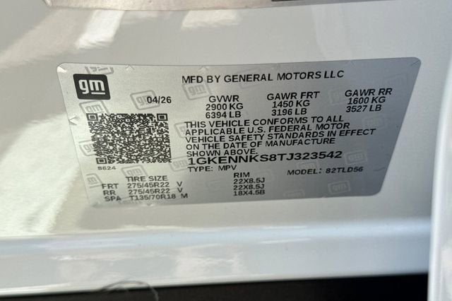 2026 GMC Acadia Elevation