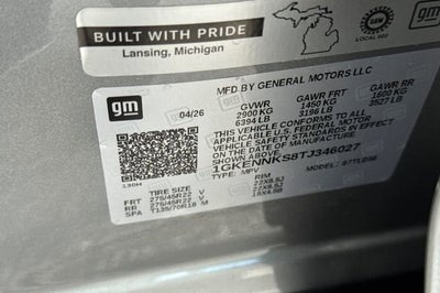 2026 GMC Acadia Elevation