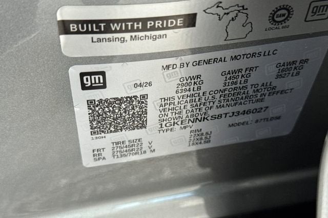 2026 GMC Acadia Elevation
