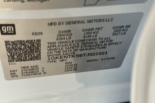 2026 GMC Acadia Denali Ultimate