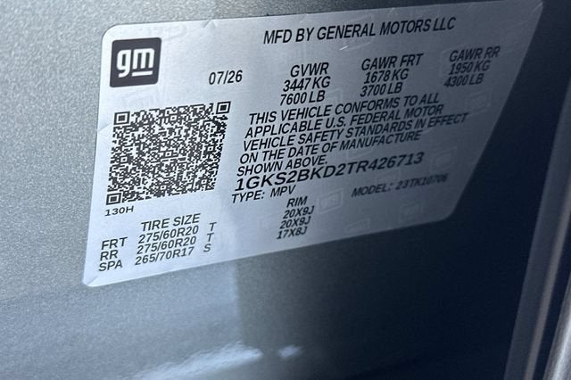 2026 GMC Yukon Elevation
