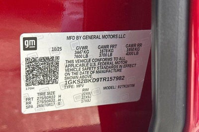 2026 GMC Yukon Elevation