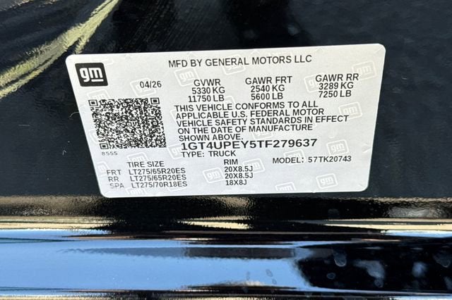 2026 GMC Sierra 2500 HD AT4