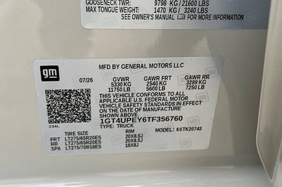 2026 GMC Sierra 2500 HD AT4