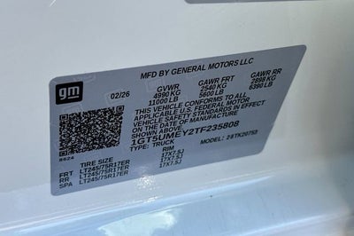 2026 GMC Sierra 2500 HD SLE