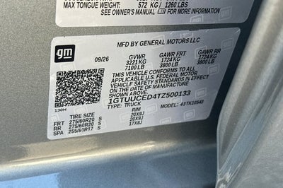 2026 GMC Sierra 1500 Elevation