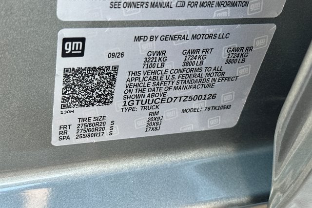 2026 GMC Sierra 1500 Elevation