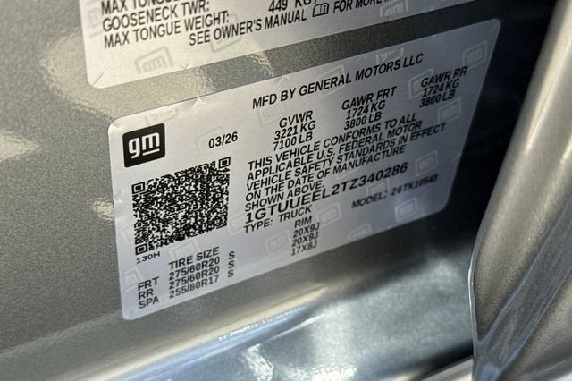 2026 GMC Sierra 1500 AT4
