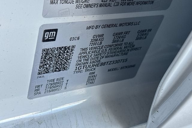 2026 GMC Sierra 1500 Denali Ultimate