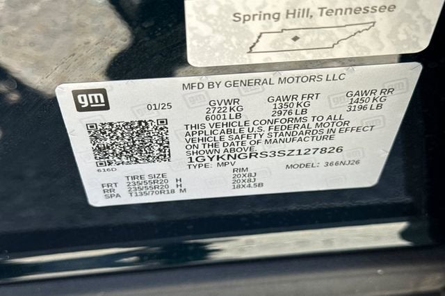 2025 Cadillac XT5 Sport