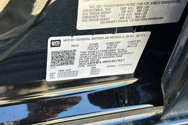 2024 Chevrolet Silverado 1500 Crew Cab Short Box 4-Wheel Drive ZR2