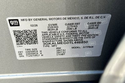 2026 GMC Terrain Elevation