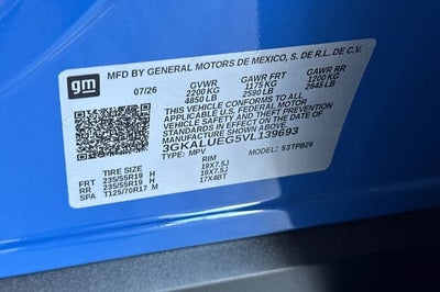2027 GMC Terrain Elevation