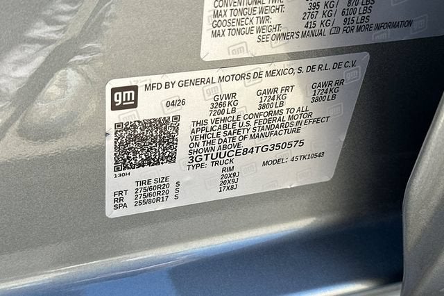 2026 GMC Sierra 1500 Elevation
