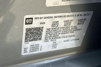 2026 GMC Sierra 1500 SLT