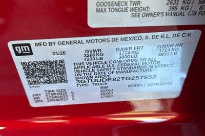 2026 GMC Sierra 1500 SLT