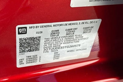 2026 GMC Sierra 1500 SLT