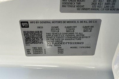 2026 GMC Sierra 1500 SLT