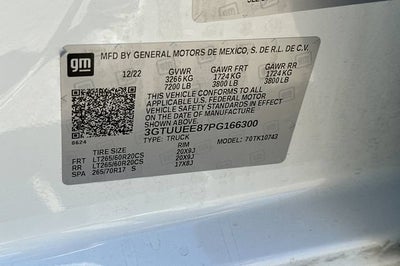2023 GMC Sierra 1500 AT4