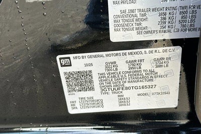 2026 GMC Sierra 1500 AT4X