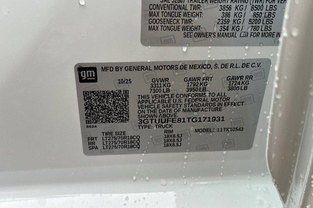 2026 GMC Sierra 1500 AT4X