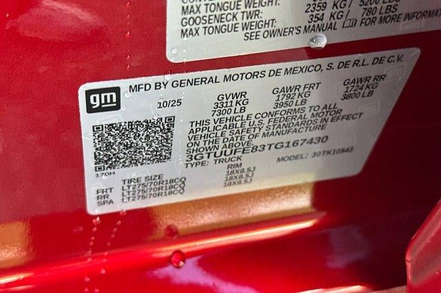 2026 GMC Sierra 1500 AT4X