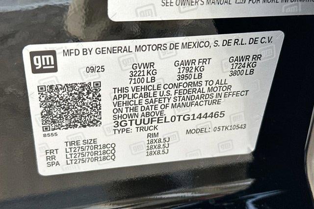 2026 GMC Sierra 1500 AT4X