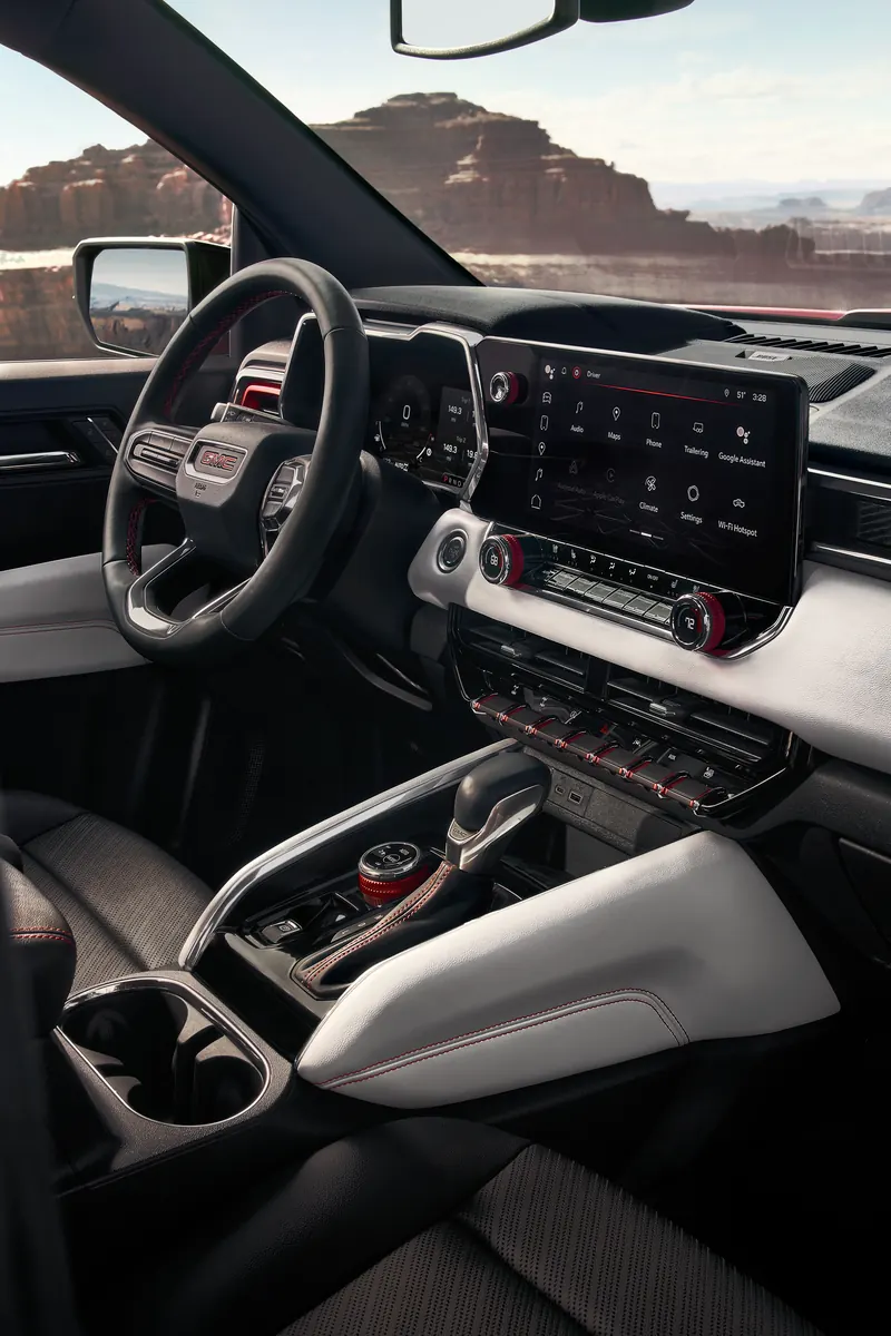 2026 GMC Canyon infotainment system at Mataga GMC in Stockton CA
