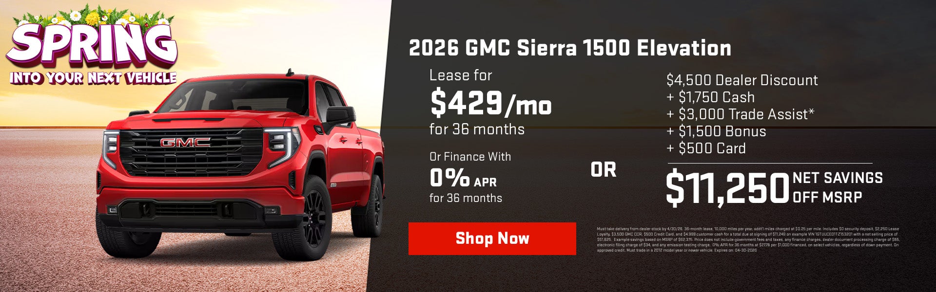 2026 GMC Sierra Elevation