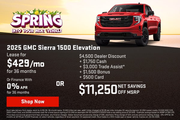 2026 GMC Sierra 1500 Elevation