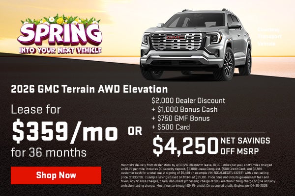 2026 GMC Terrain AWD