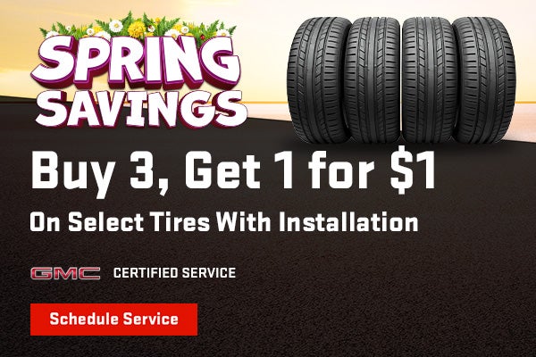 Spring Savings Tire Offer