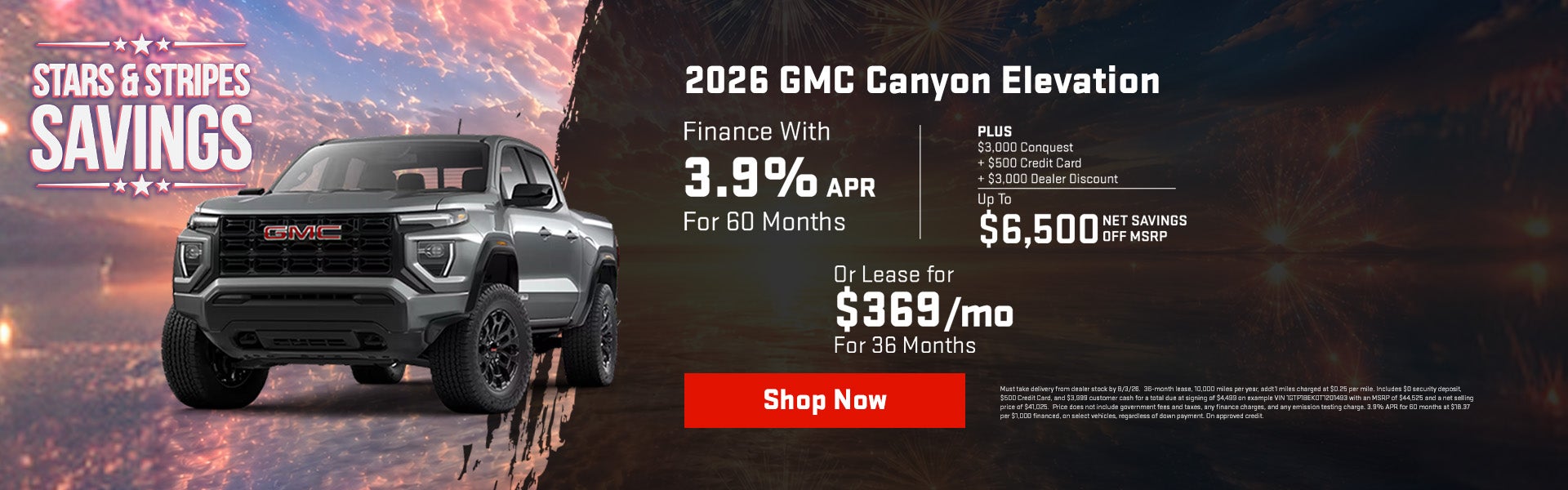 2026 GMC CANYON
