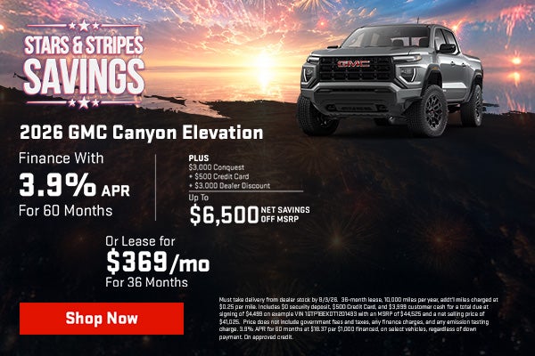 2026 GMC CANYON