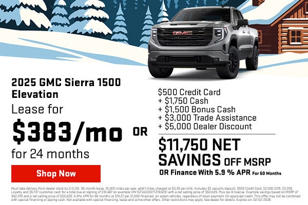 2026 GMC Sierra 1500 Elevation