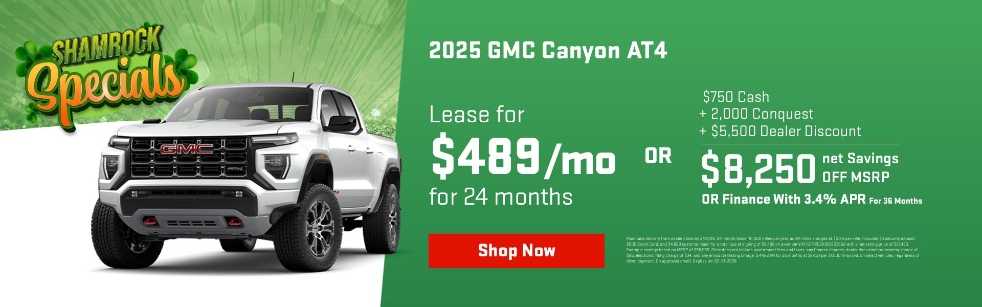 2025 GMC Canyon AT4