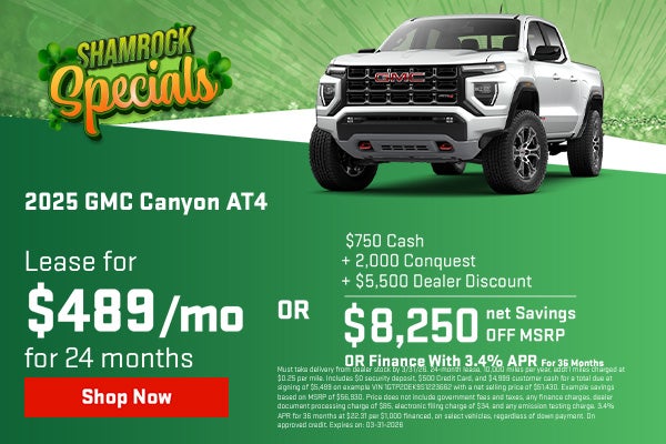 2025 GMC Canyon AT4
