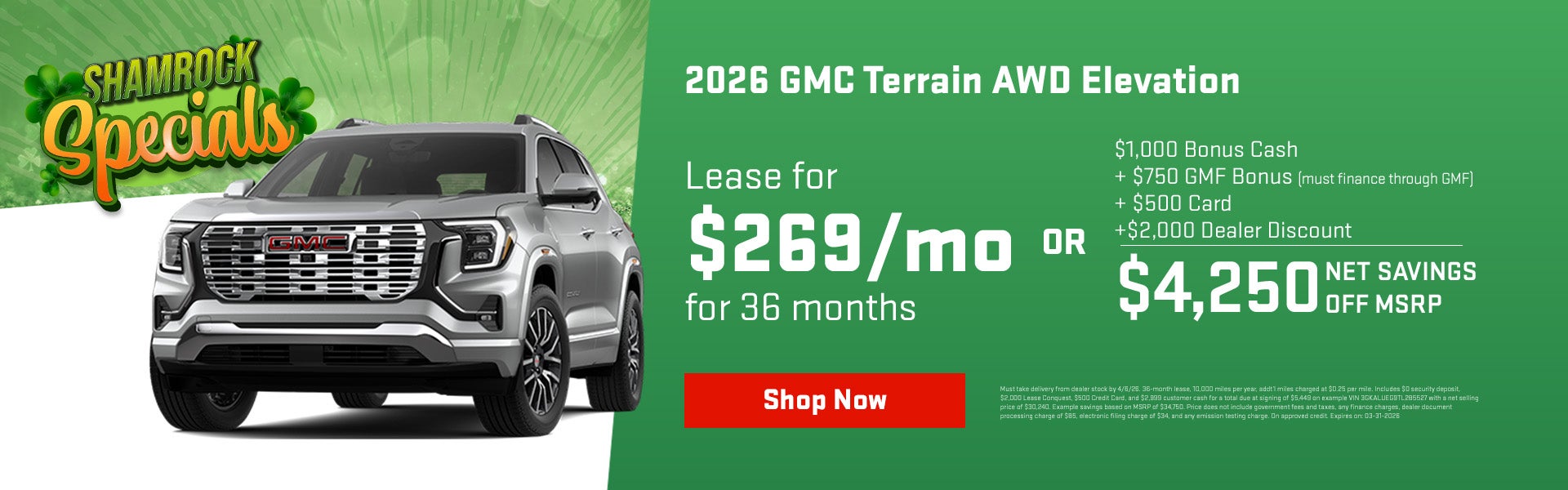 2026 GMC Terrain AWD