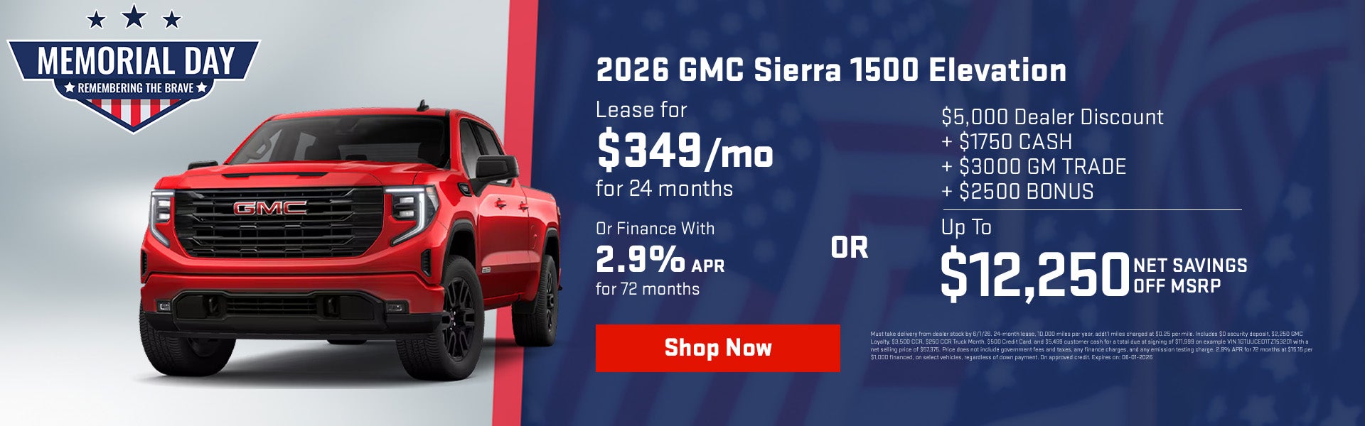 2026 GMC Sierra 1500 Elevation