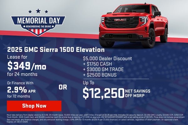 2026 GMC Sierra 1500 Elevation