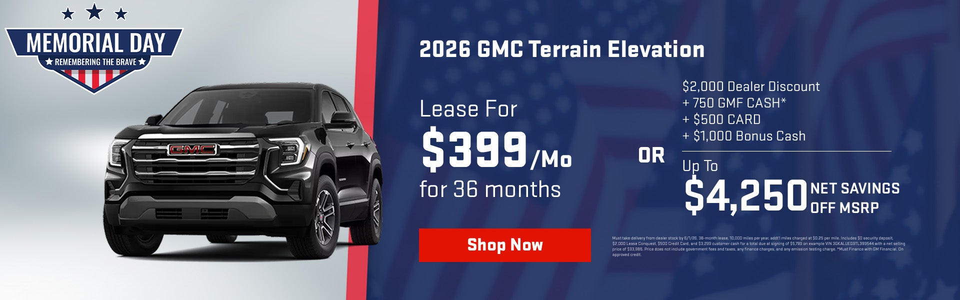 2026 GMC Terrain Elevation