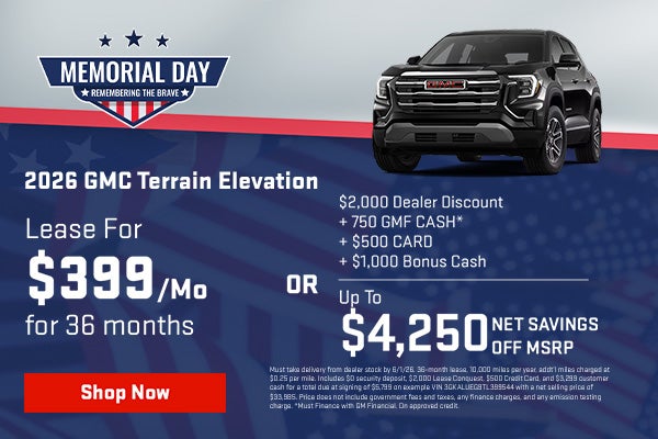 2026 GMC Terrain Elevation