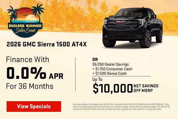 Endless Summer Sales Event