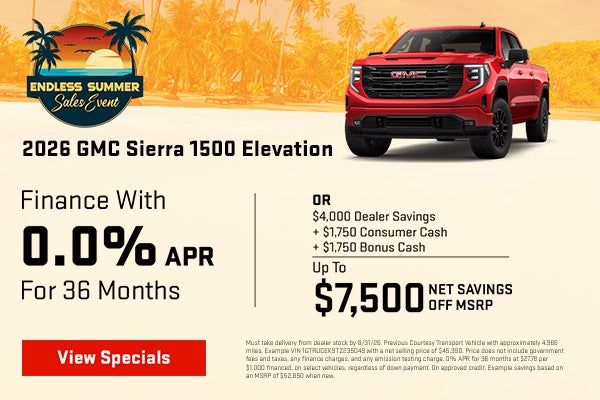 Endless Summer Sales Event