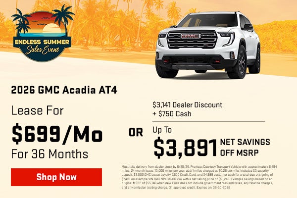 2026 GMC ACADIA AT4