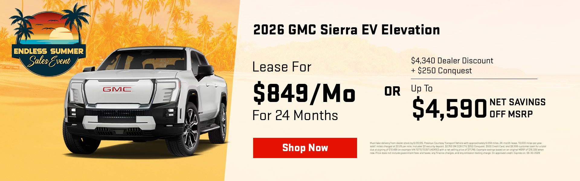 2026 GMC SIERRA EV ELEVATION